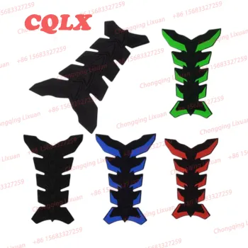 Rubber Material 5D Fiber Fuel Oil Tank Pad Protector for Yamaha MT15
