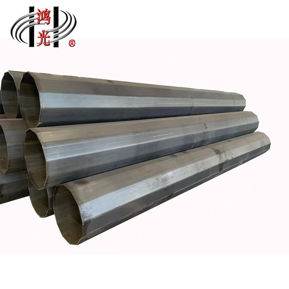 11KV/22KV/33KV Hot dip Galvanised power conical pole