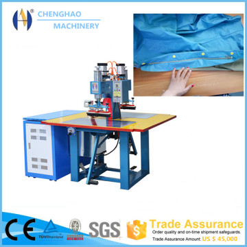 5KW RF welding machine for Raincoat making