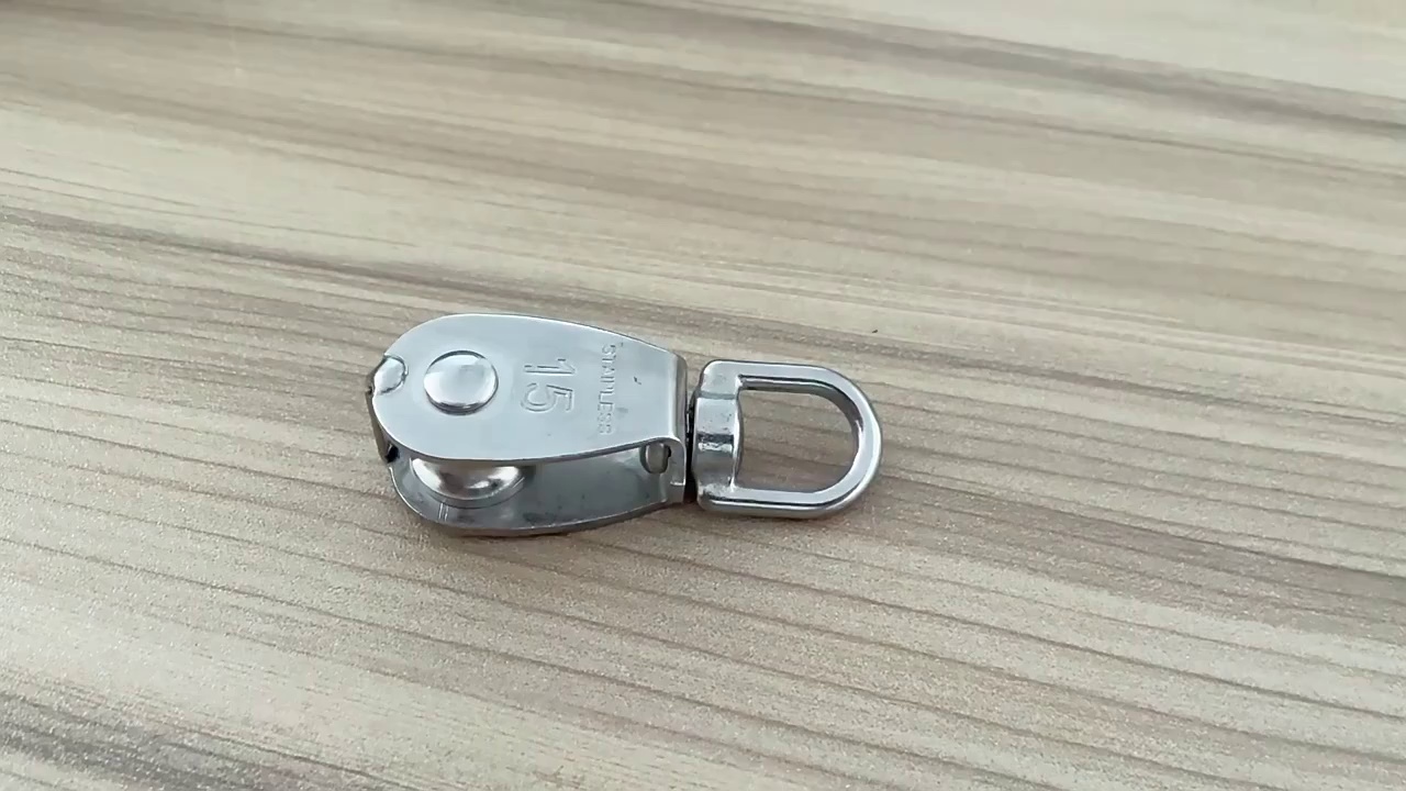 Single Wheel Swivel Lifting Pulley Block