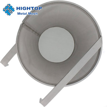 Stainless Steel Brewing Mesh Filter Basket for Homebrewing: 135x320mm Kettle Hop Spider Brew Keg Fermenter