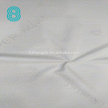2016 style peppermint knitted mattress fabric and topper by china suppliers