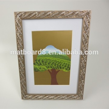 wood photo frame for wedding picture decorative