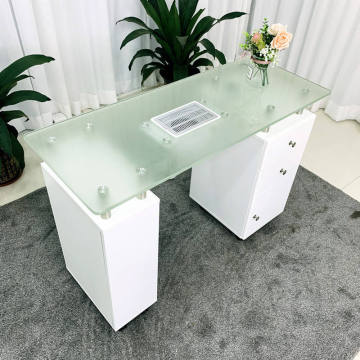 Modern Velvet Beauty Salon Furniture - New Arrival Marble Nail Manicure Table