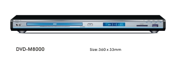 DVD Player with USB and Card Reader DVD-M8000