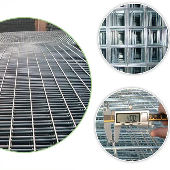 Galvanized Welded Wire Mesh: Your Reliable Choice for 4x4, 3x3, and 1x1 Fence Panel Construction Iron Wire Mesh Solutions