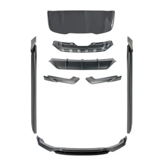 Matte Black F15 Black Knight Style Body Kit for BMW X5 F15