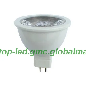 DC12V 5w 420lm MR16 COB led bulb work with electronic transformer