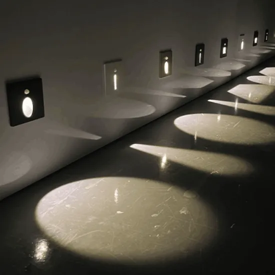 Aluminum Alloy Magnetic Cover IP65 Square LED Step Light