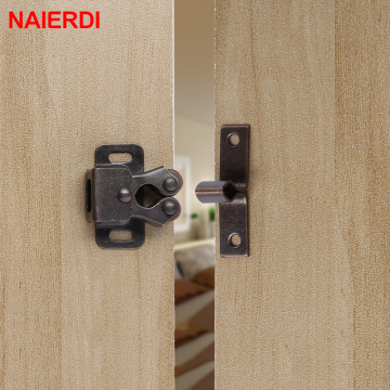 NAIERDI 2-10PCS Damper Buffer Door Stop Closer Stoppers Magnet Cabinet Catches With Screws Wardrobe Hardware Furniture Fittings