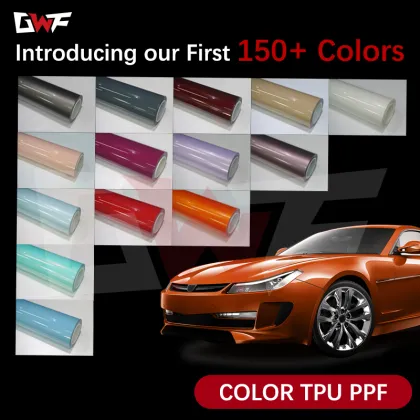 Color paint protection film