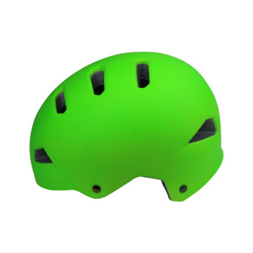 Stylish Lightweight Ladies Skateboard Helmet Green