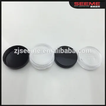 plastic jar with sifter loose powder 3g 5g 10g 20g 30g