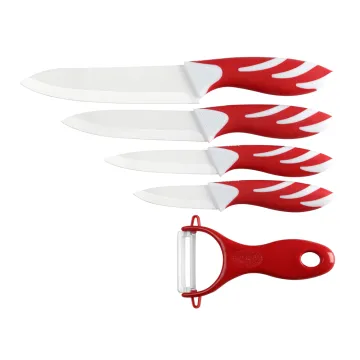 6 pieces ceramic knife set