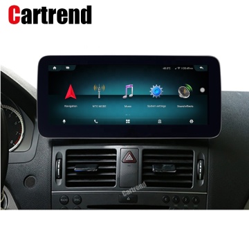 C-Class W204 Android Monitor Touch Screen for Mercedes NTG Radio Command System Upgrade