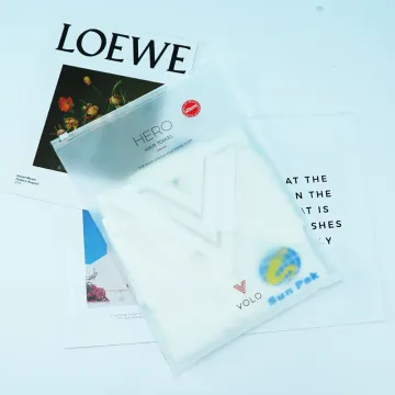 Custom Logo Frosted Slider Bags