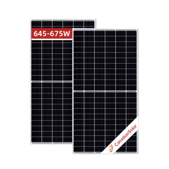 Canadian Solar Panels: High Efficiency PERC HiKu7 Series with 210mm Half Cell Technology - Available in 645W, 650W, 655W, 660W, 665W, 670W, and 675W Capacities