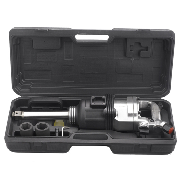 PT-1502AK Max Torque 2700 N.m 1 Inch 14 cfm Pneumatic Tools Set Air Impact Wrench with Accessories