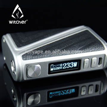 2017 Rofvape High End Calfskin 233w Warlock Z-Box 233 Box Mod vape mods 2017