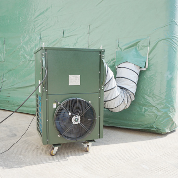 Fast and Easy Installation Cooling System for Military Command Shelter Tent