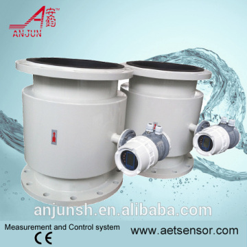 High temperature flow liquid meter with high accuracy