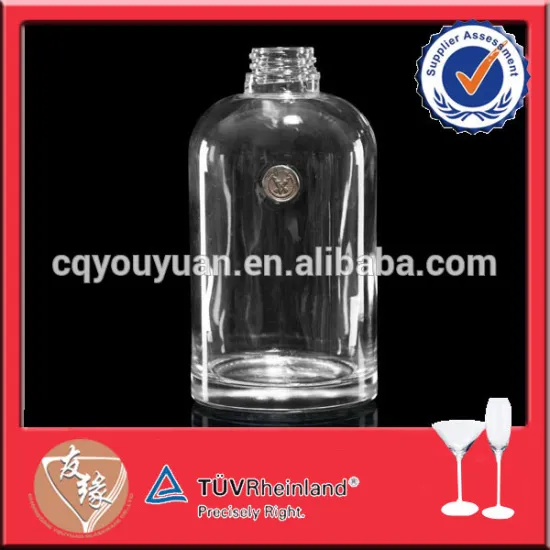 Multi function perfume bottles with heavy base