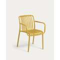 Stackable Plastic Outdoor Garden Chairs Weather-Resistant