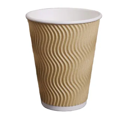 Customized Eco-Friendly Biodegradable Disposable Paper Cups with Printed Logo