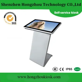 55 Inch Large Touch Screen and Powder Coating Self-Service Kiosk