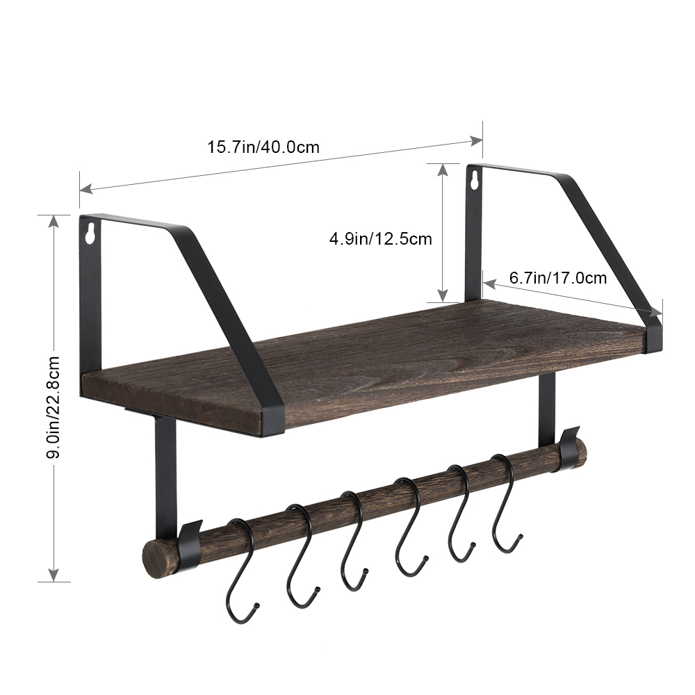 Wall Mounted Storage Shelf