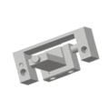 Cabinet ZDC Steel Pin Sandblasting-coated External Hinges