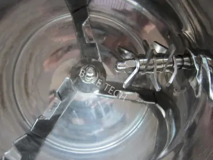 Rapid mixing granulator for pharmaceutical