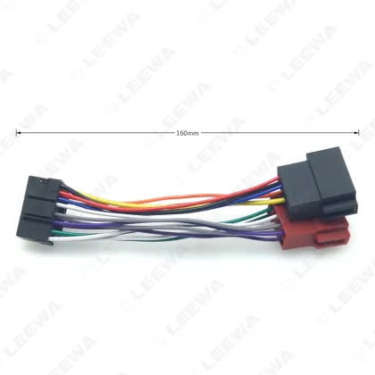ISO Wiring Harness Adapter for Sony to Peugeot Audio Video Stereo