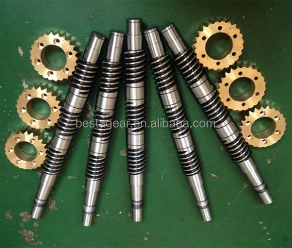 Precision Bronze Worm Gear for Stepper Motor