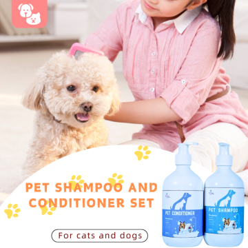 Private Label High Quality Dog Care Products: Shower Dog Shampoo and Conditioner with Amino Acid for Cats and Dogs