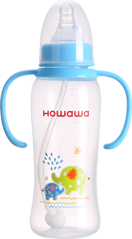 9oz PP Baby Milk Nono na Namiji Tare da Hannu