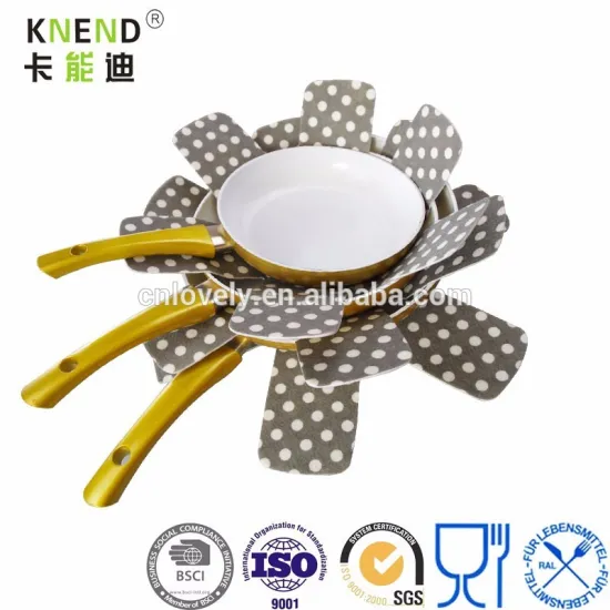 Nonwoven cookware protectors set