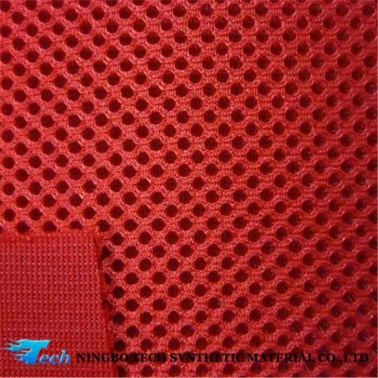 Hottest selling African fabric for sale with top quality, red color mesh fabric for car seat cover