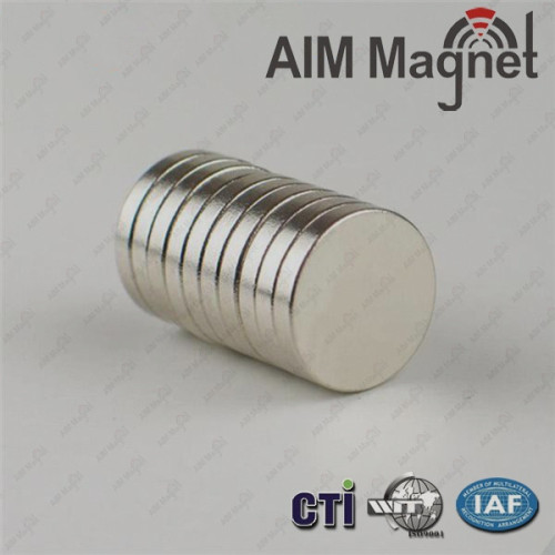 Strong Magnet NdFeB Neodymium N35 10x1.5mm water proof
