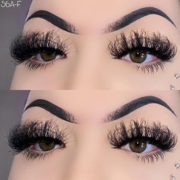 Wholesale Russian Mink Lashes - Fluffy 5D False Eyelashes for Sale