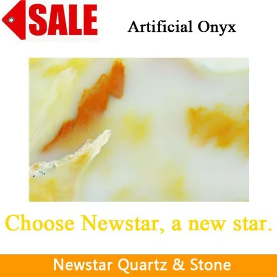 Newstar new popular artificial onyx stone price