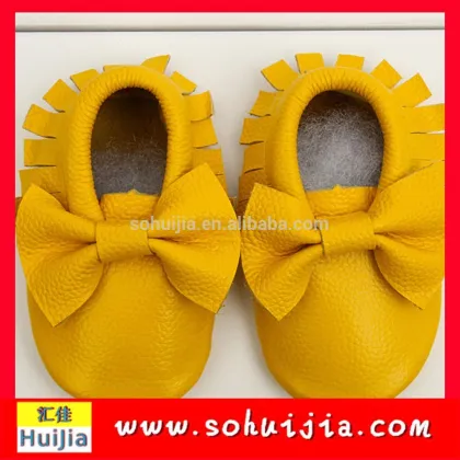 CHINA COBRA hot sell top quality fabric genuine leather wool comfortable baby won shoes kids moccasins