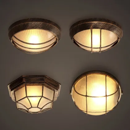 Classical Bronze Waterproof Balcony Lights