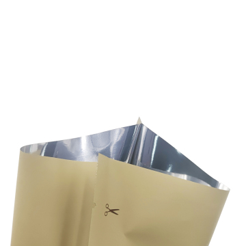 Custom Logo Reusable Aluminum Foil Tea Bags with Kraft Paper Packaging