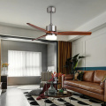 52 '' ruhiges Design 3 Blade Wood Deckenventilator