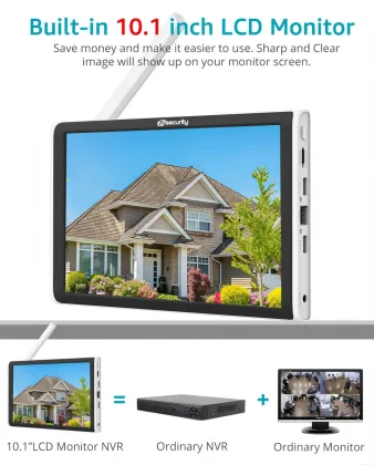 Top 10 Remote Monitoring Smart Home Security Systems with IP CCTV Cameras and 8-Channel Wireless Intercoms