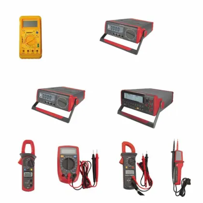 Physics Instruments Digital Multimeter: Comprehensive Testing Tool for Capacitance, Resistance, Amperage, Voltage, and Ohms