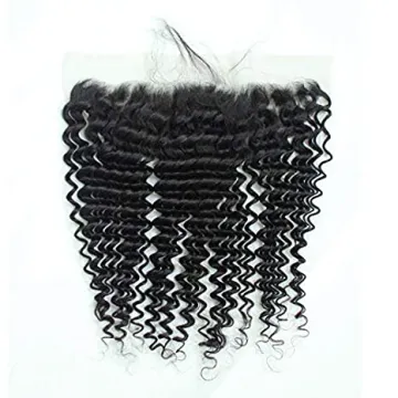 Raw Virgin Hair Wholesale 40 Inch Peruvian Cuticle Aligned Virgin Deep Wave Human Hair 13X6 Hd Lace Frontal Deep Wave 30 Inches