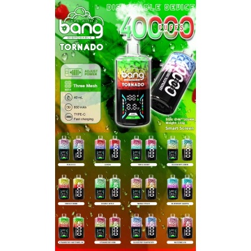 Bang Tornado 40000 Puffs Disposable Vape Italy Wholesale