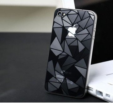 Waterproof And Dustproof Clear Diamond Touch Screen Protective Film For Iphone 4